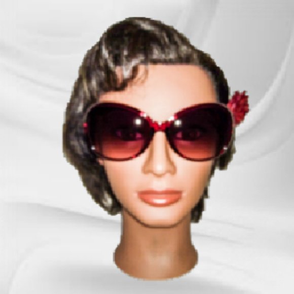 Ruby Red Sunglasses - Picture 2 of 11